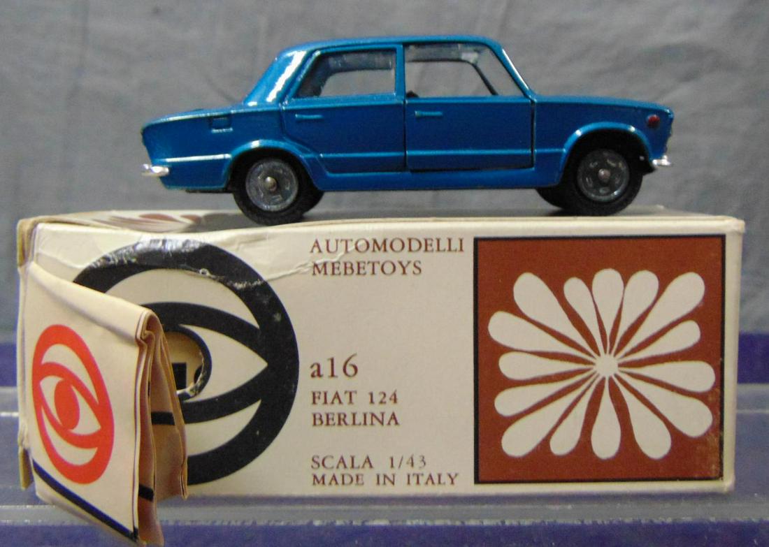 MEBETOYS 　A-16 FIAT 124 Mebetoys A 16 Fiat 124 Italy 1:43 Excellent plus in Box Very