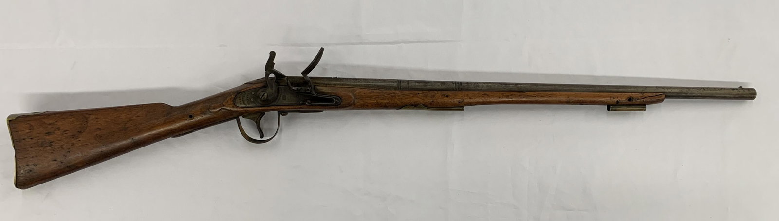 Flintlock "Trade Gun" Mid's 1800's: Assembled Parts. 43 1/2". From the Clint Miller Collection.