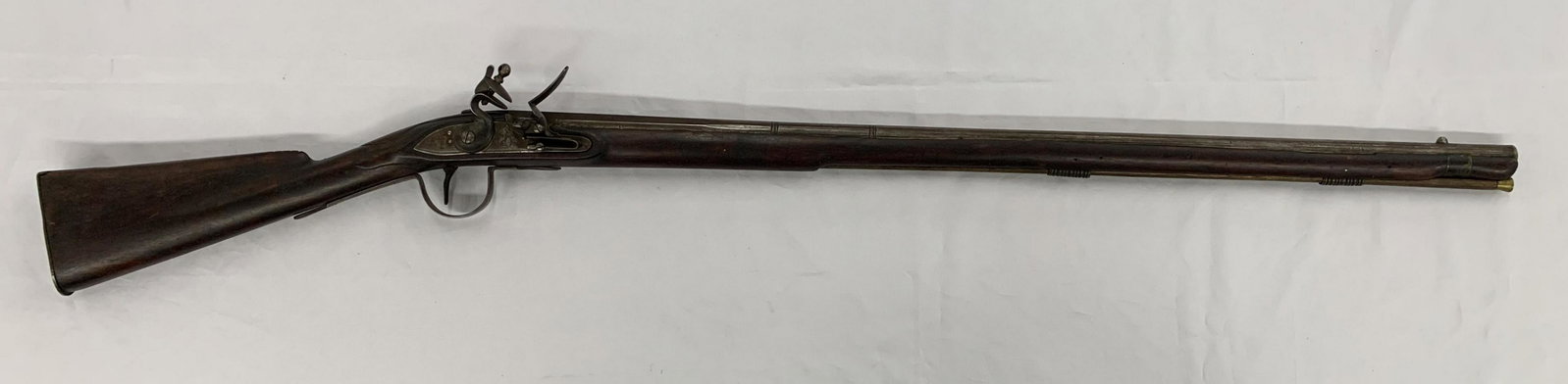 Flintlock Trade Gun. Assembled.: 50" long Mid 19th century. From the Clint Miller Collection.