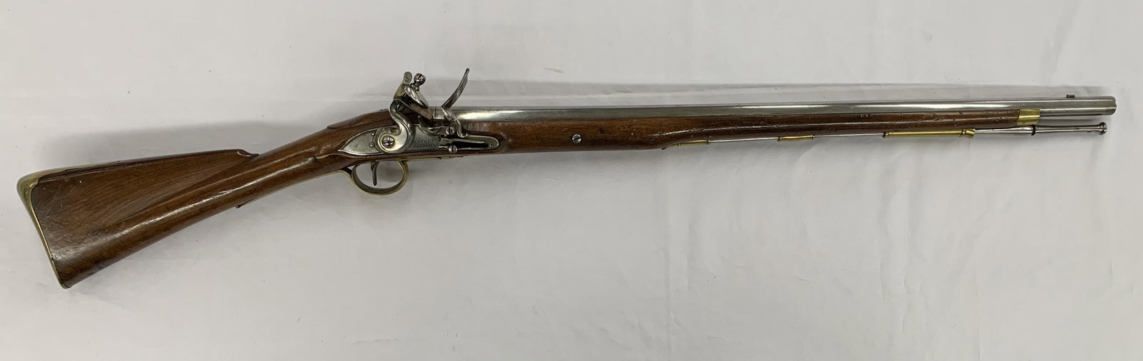 English Flintlock Carbine.: Circa 1830's-40's. 44" long. From the Clint Miller Collection.