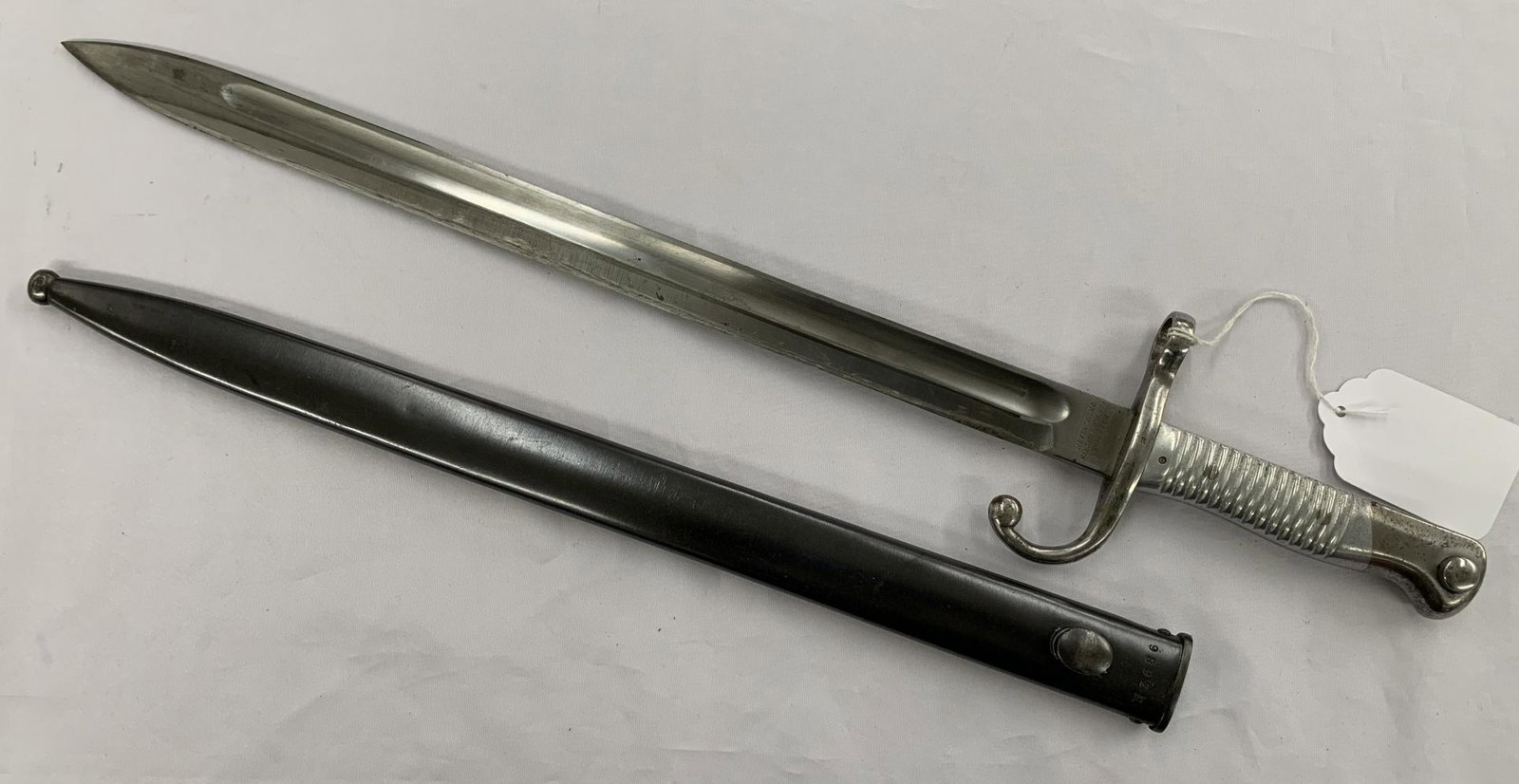 Argentine Model 1891 Bayonet.: 35" long. From the Clint Miller Collection.