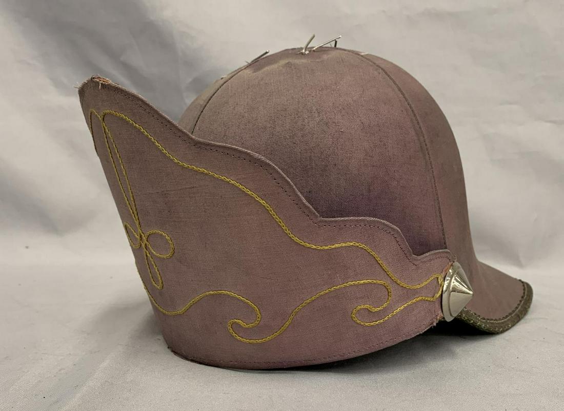 Fraternal Helmet Odd Fellows.: 7" tall. From the Clint Miller Collection.
