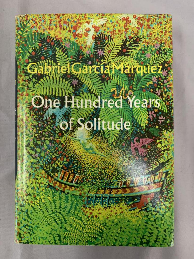 Gabriel Garcia Marquez. One Hundred Years. 1st DJ.: One Hundred Years of Solitude. 1st Edition 1st State in 1st State DJ. Fine copy in a fine dj or better.