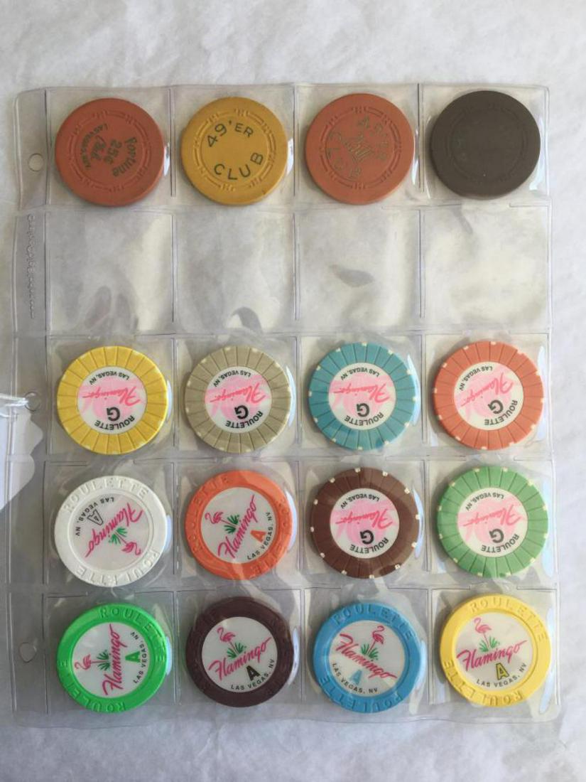 Casino Chip Lot. Hotels Letter "F". (1 of 12)