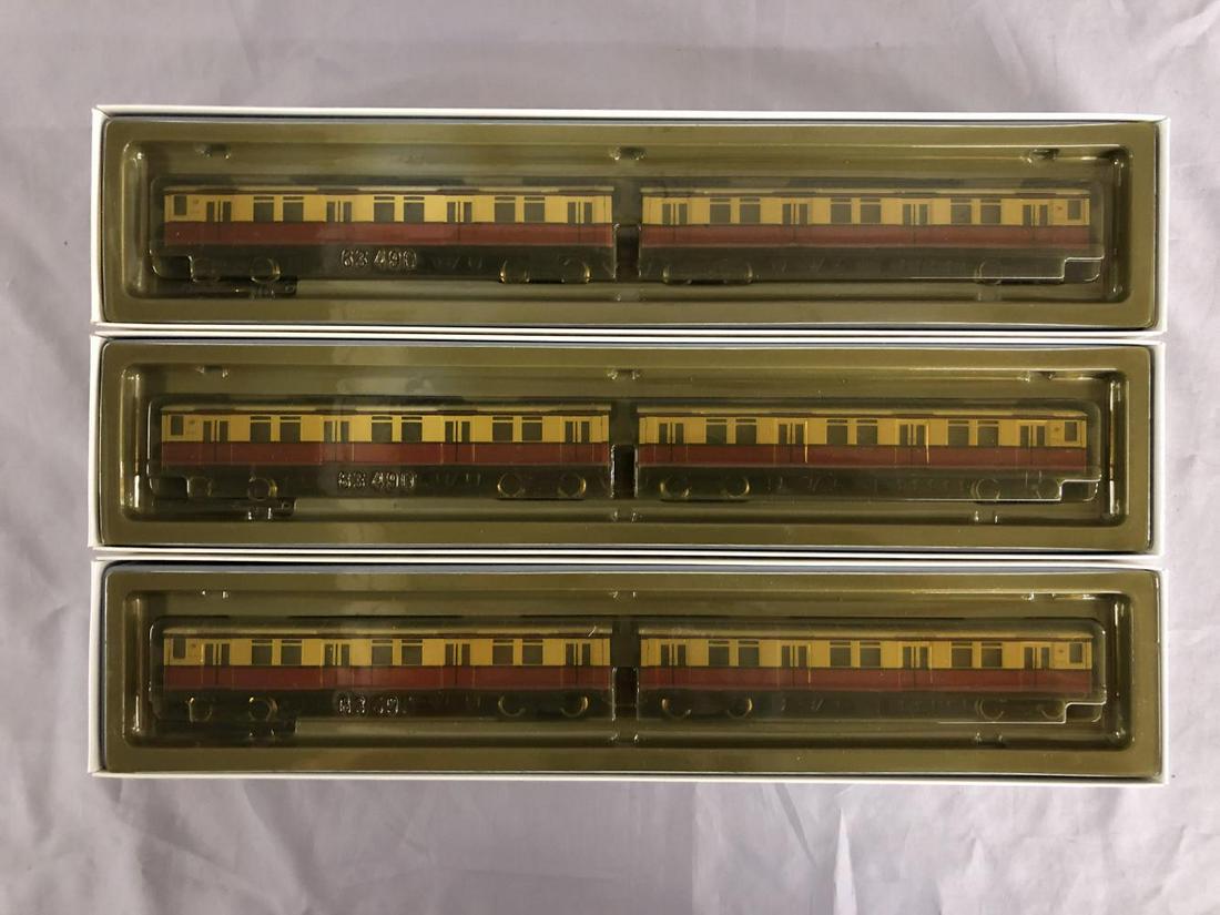 3 Boxed Marklin HO 3128 S-Bahn Interurbans (1 of 2)