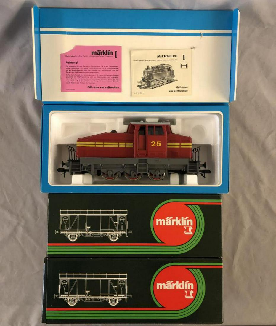 3Pc Marklin 1 Ga Freight Set (1 of 2)