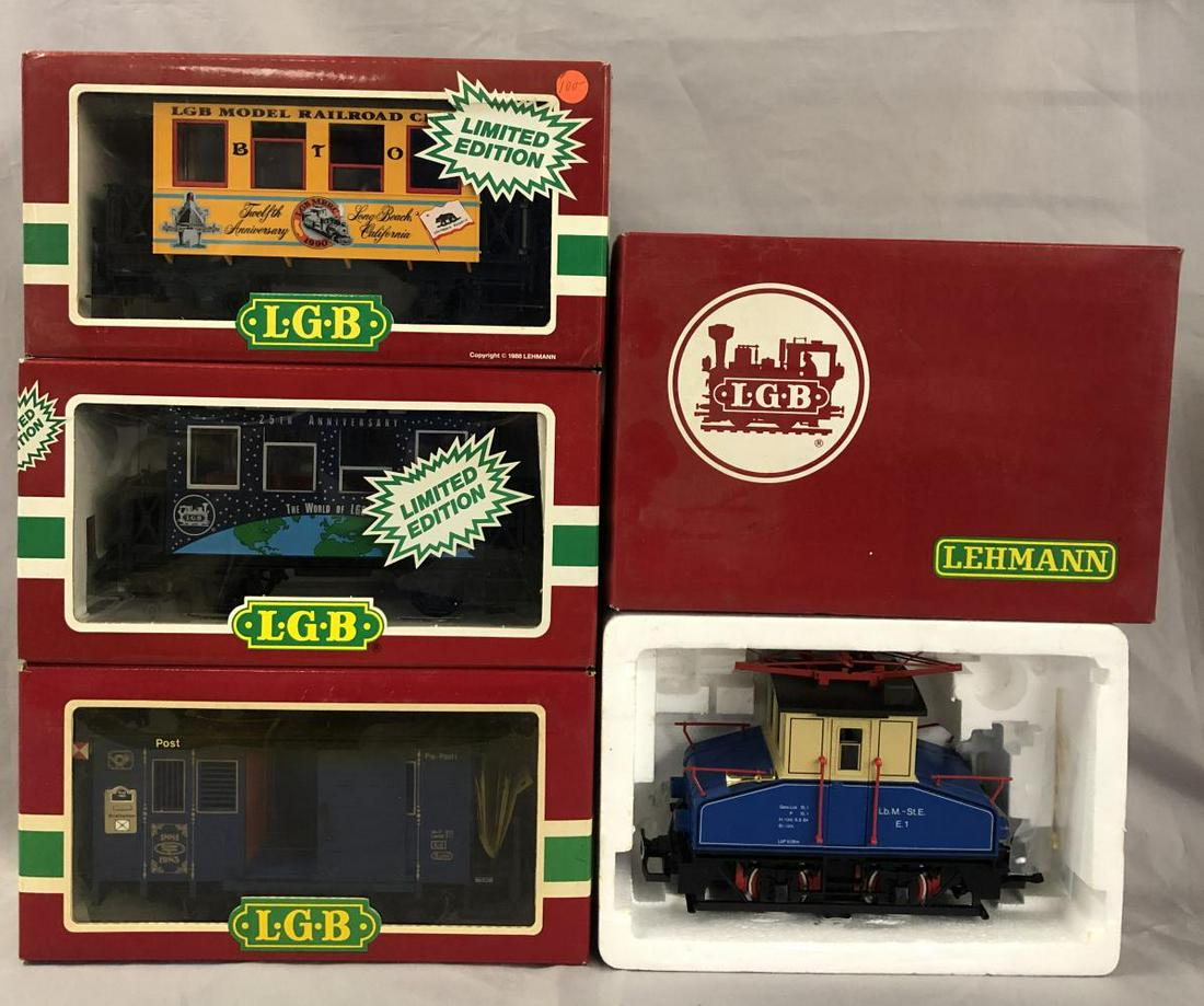 4Pc LGB G Ga Passenger Train Set (1 of 2)
