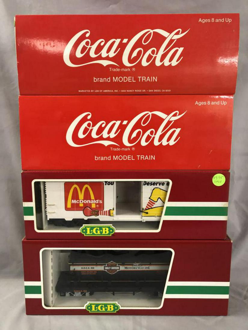 4 Boxed LGB G Ga American Advertising Freights (1 of 2)