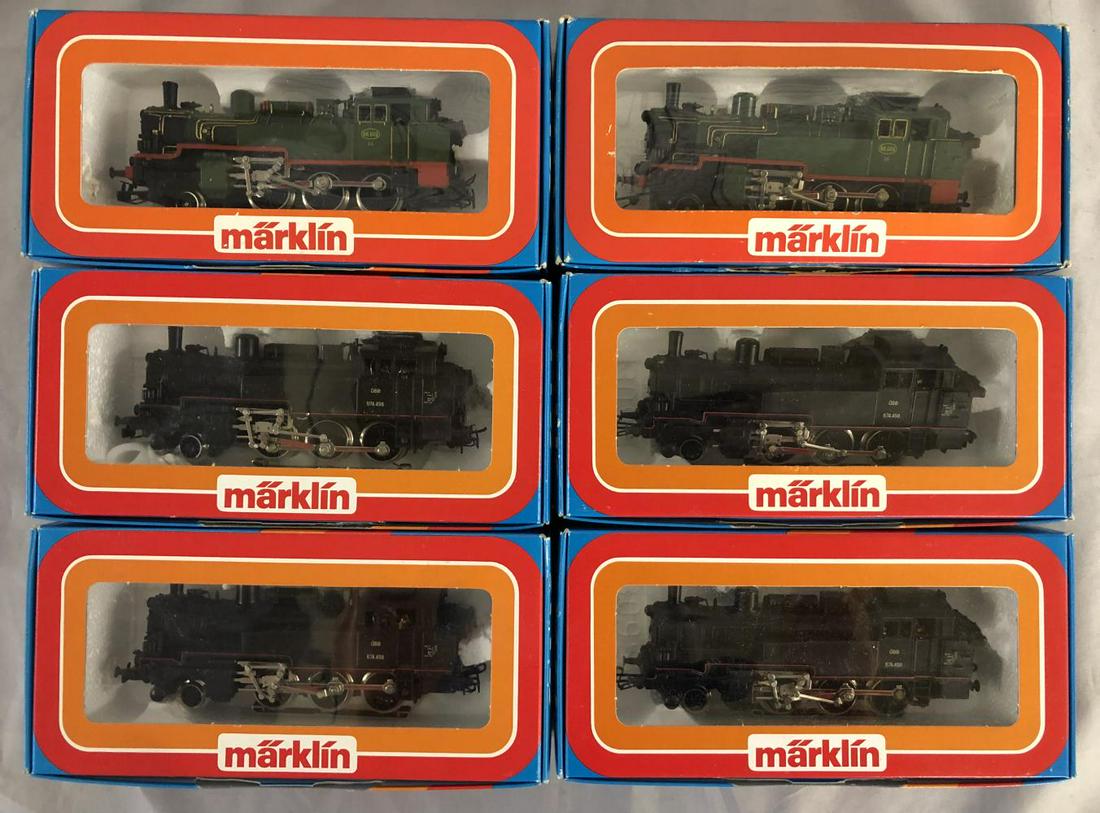 6 Store Stock Marklin HO Tank Locos (1 of 2)