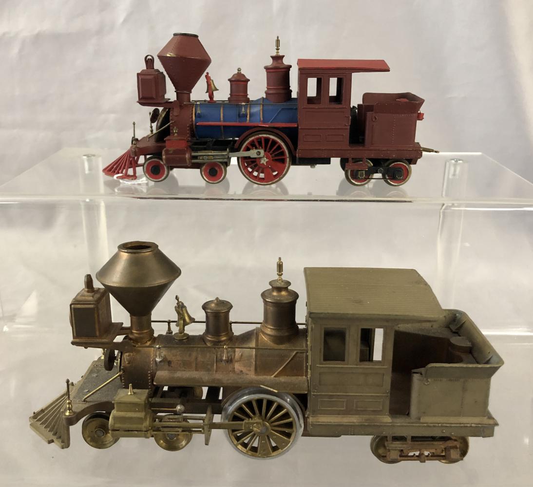 2 Brass O Scale 4-2-4T Cucumber Gap Locos (1 of 6)