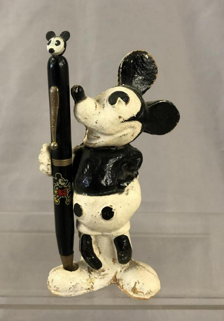 Unusual Composition Mickey Mouse Pen Holder (1 of 2)