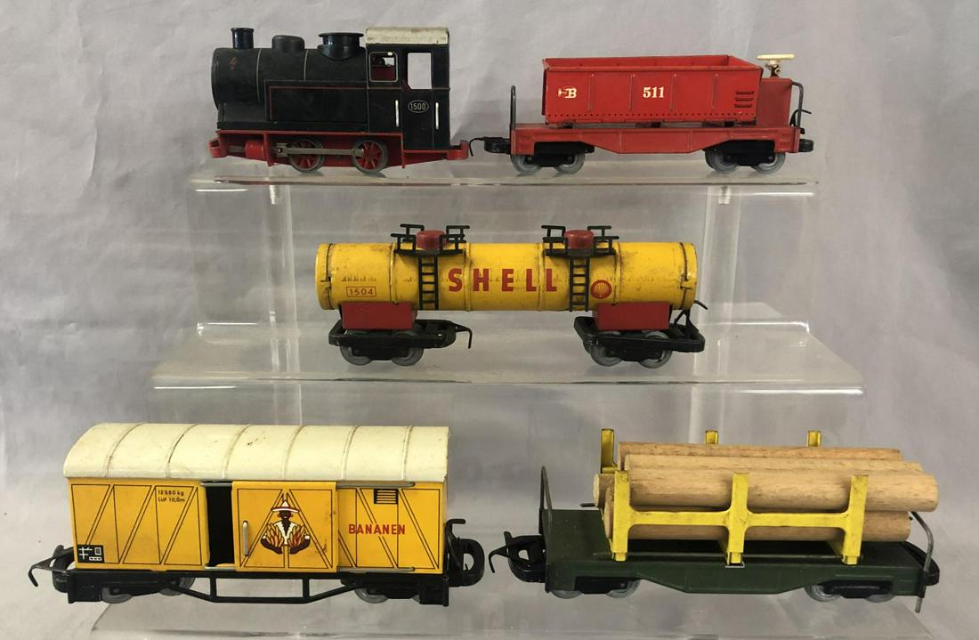 5Pc Biller Bahn Steam Freight Set (1 of 2)