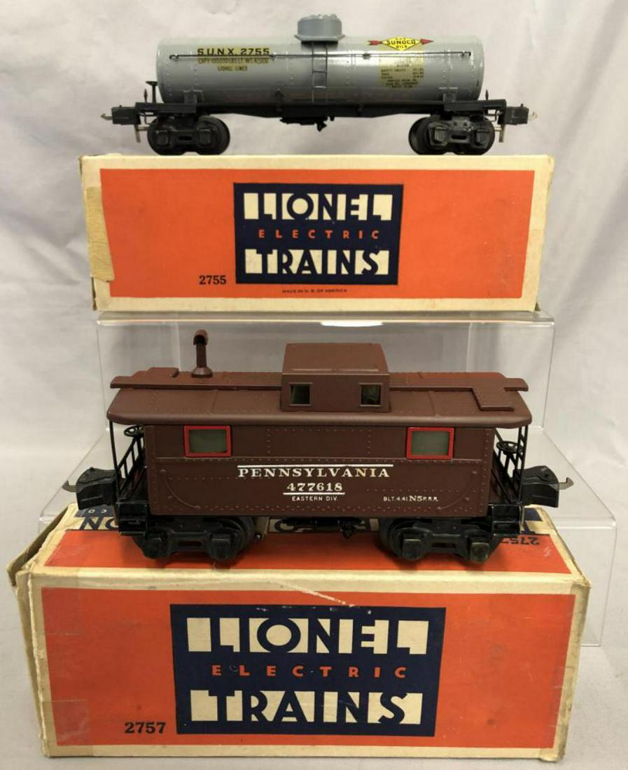 Nice Late Boxed Lionel 2755 & 2757 Freights (1 of 8)