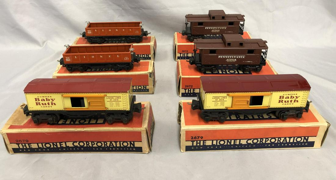 6 Nice Boxed 1941 Lionel Freight Cars (1 of 15)