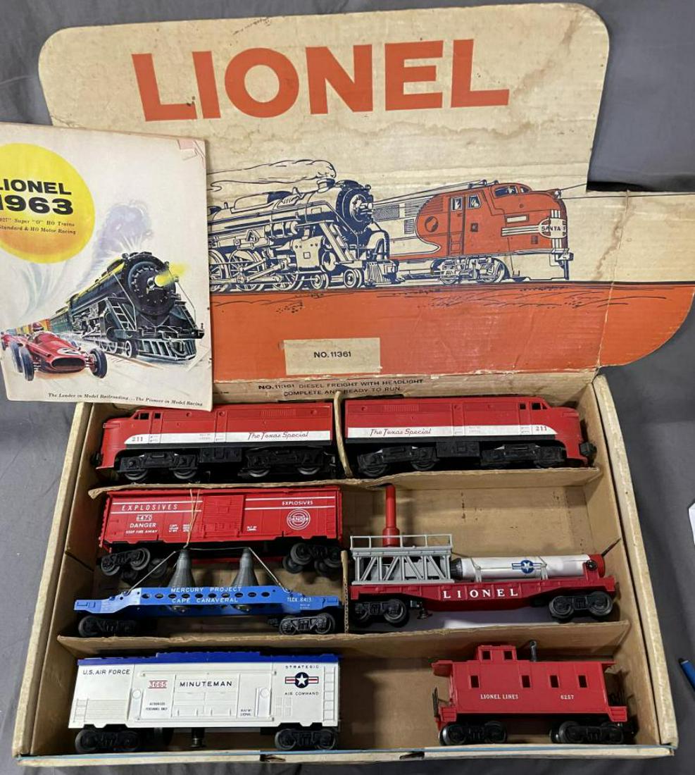 1963 lionel store train set