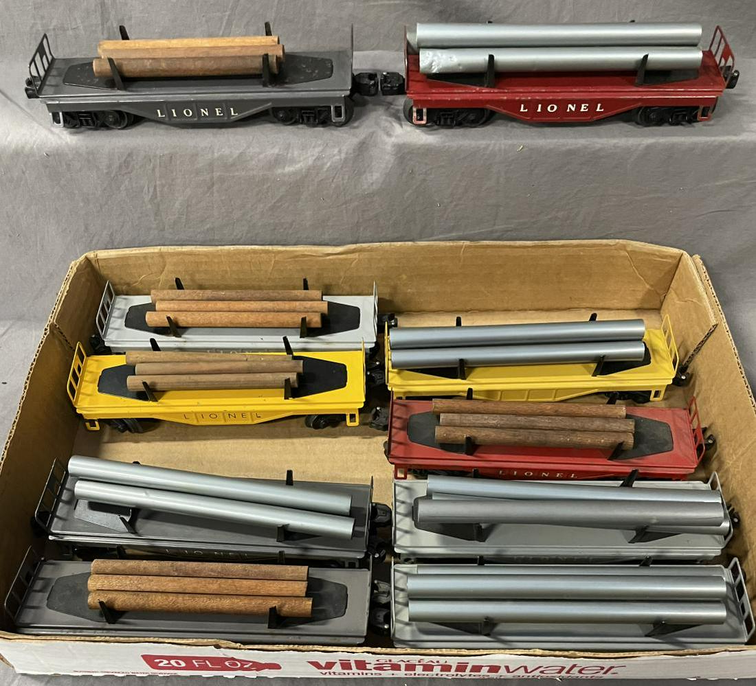 5 Each Variations Lionel 6121 & 6111 Flat Cars (1 of 3)