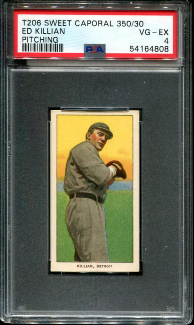 T-206 Ed Killian PSA Graded. (1 of 2)