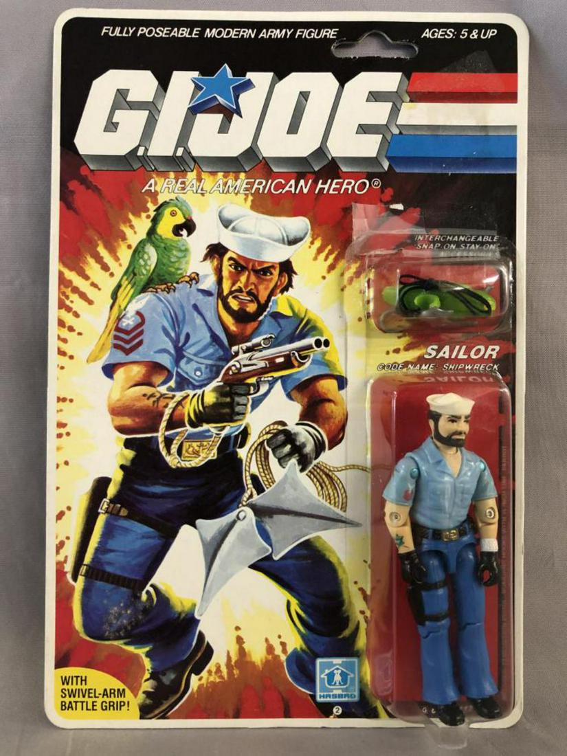 1985 MOC GI JOE Shipwreck Sailor Figure, 36 Back (1 of 5)