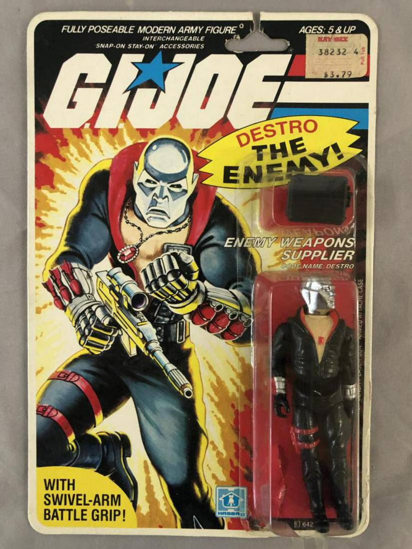 1984 MOC GI Joe Destro Action Figure, 32 Back (1 of 5)