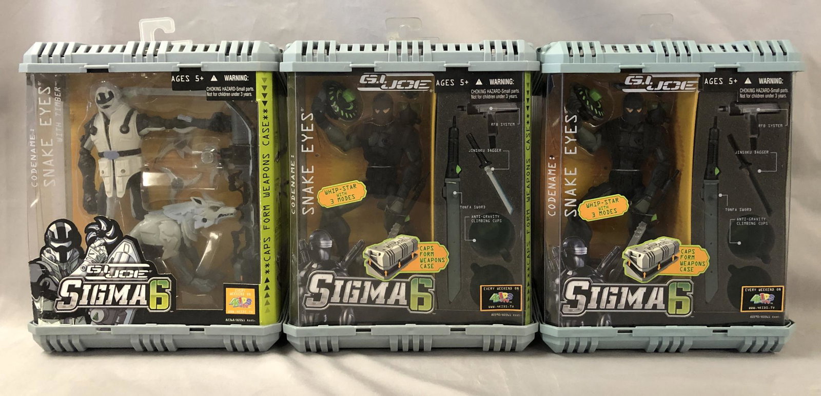 Modern Action Figures & Toys Lot, Mint on Card (1 of 8)