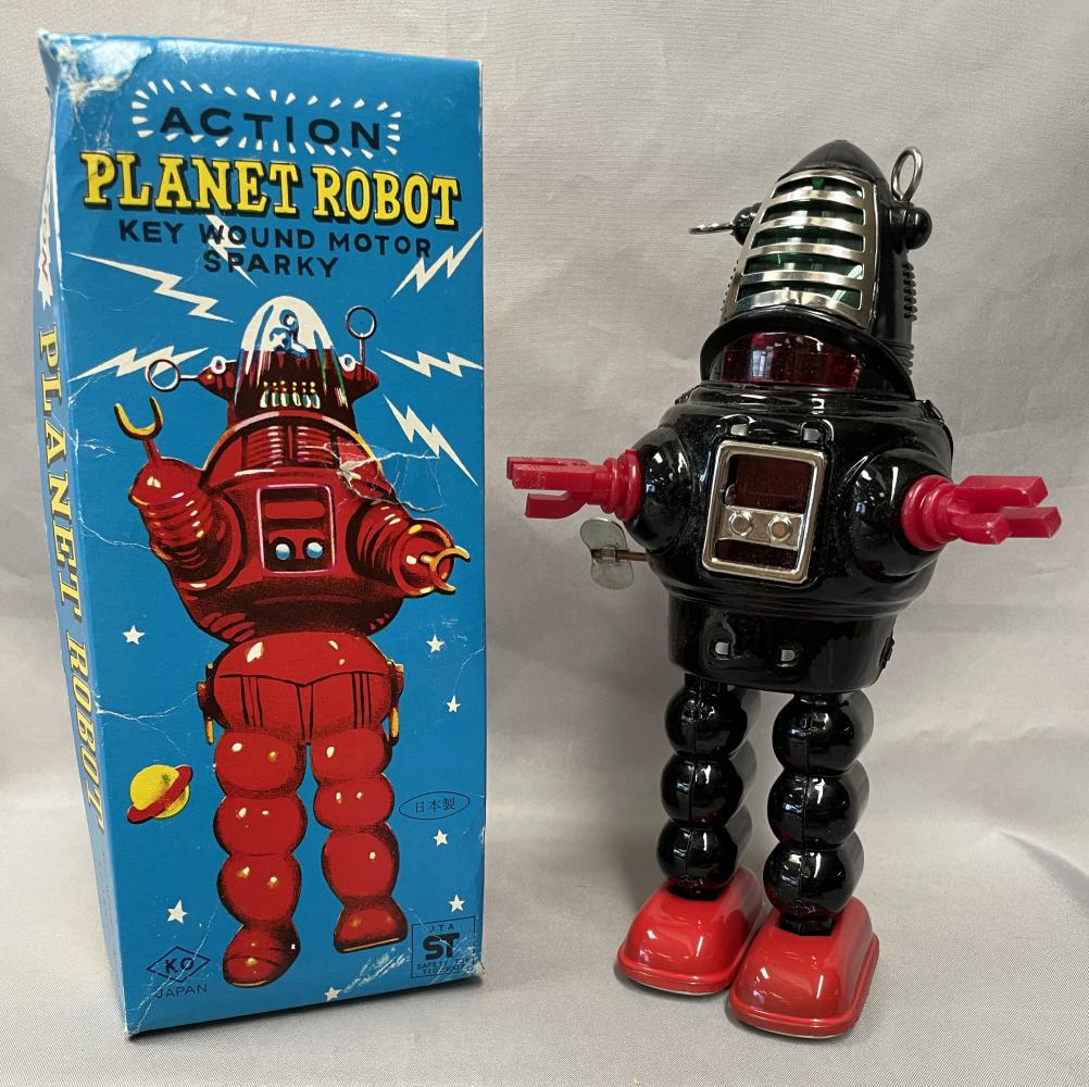 Boxed KO Japan Sparky Planet Robot (1 of 4)