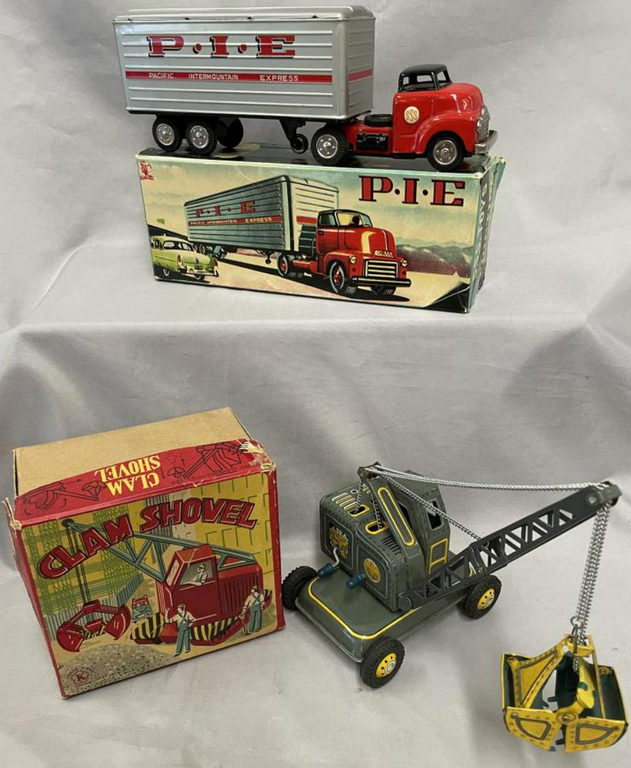 2 Boxed Japanese Tin Vehicles (1 of 3)