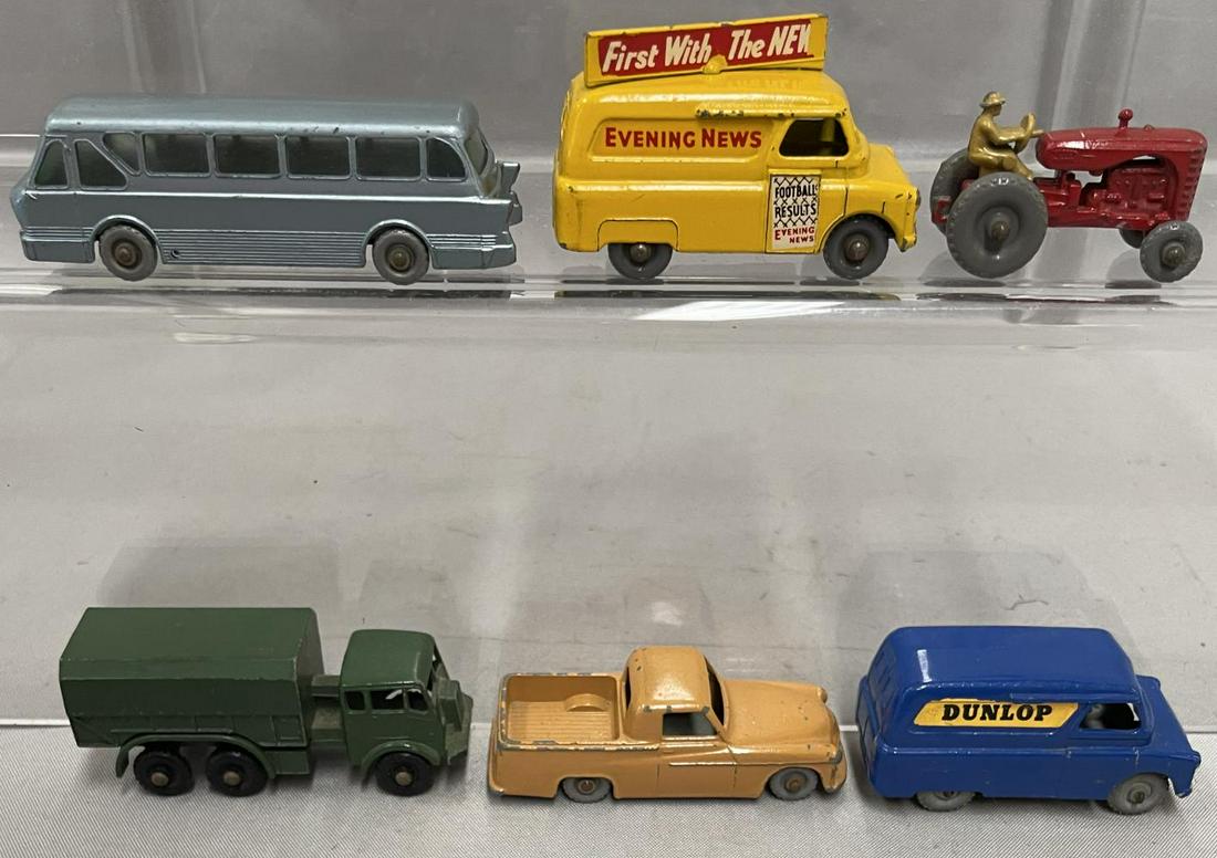 6 Early Matchbox Vehicles (1 of 3)