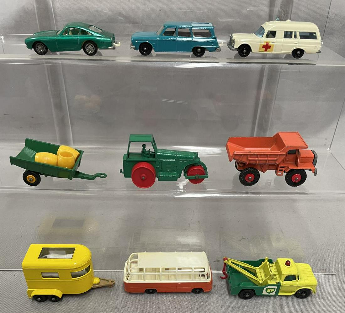 9 Matchbox 1960s Vehicles (1 of 3)
