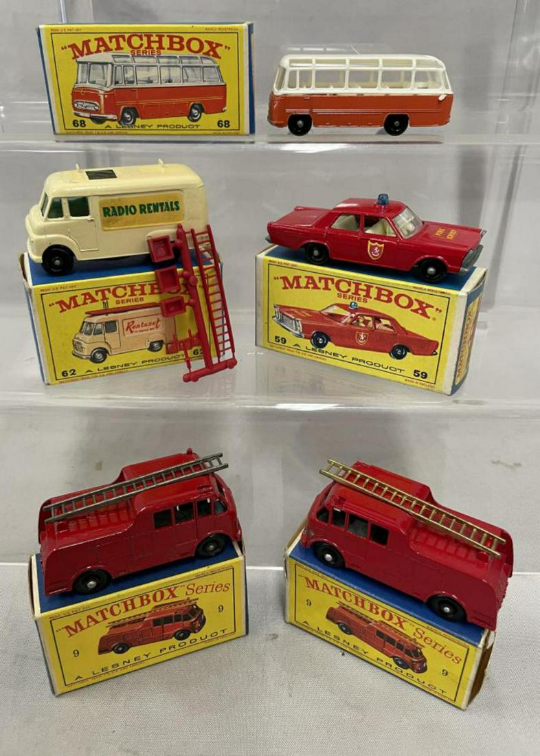 5 Boxed Matchbox Regular Wheels Vehicles (1 of 2)