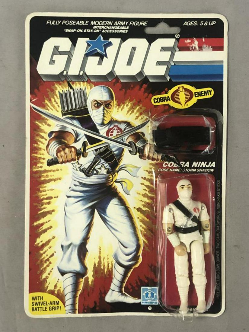 1984 MOC GI JOE Cobra Ninja Storm Shadow, 36 Back (1 of 5)