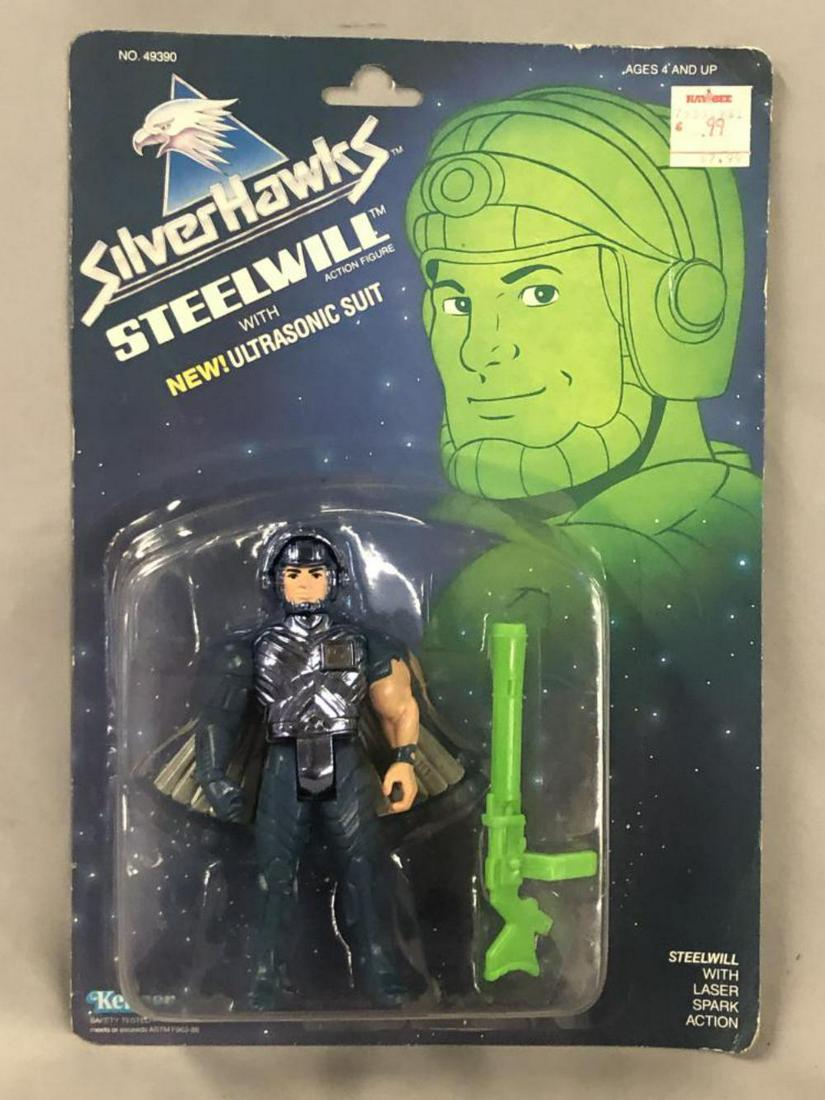 1987 MOC Silverhawks Steelwill Figure, Kenner (1 of 5)