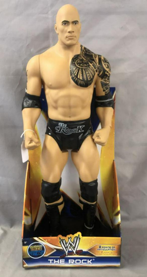 New in Box, WWF WWE The Rock Giant Size Figure (1 of 3)