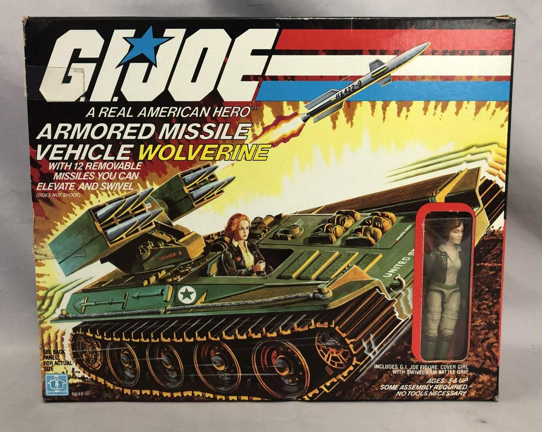 1983 MIB GI Joe Wolverine Vehicle w/Cover Girl (1 of 5)