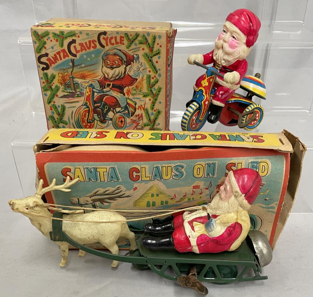 2 Boxed Japanese Santa Toys (1 of 3)
