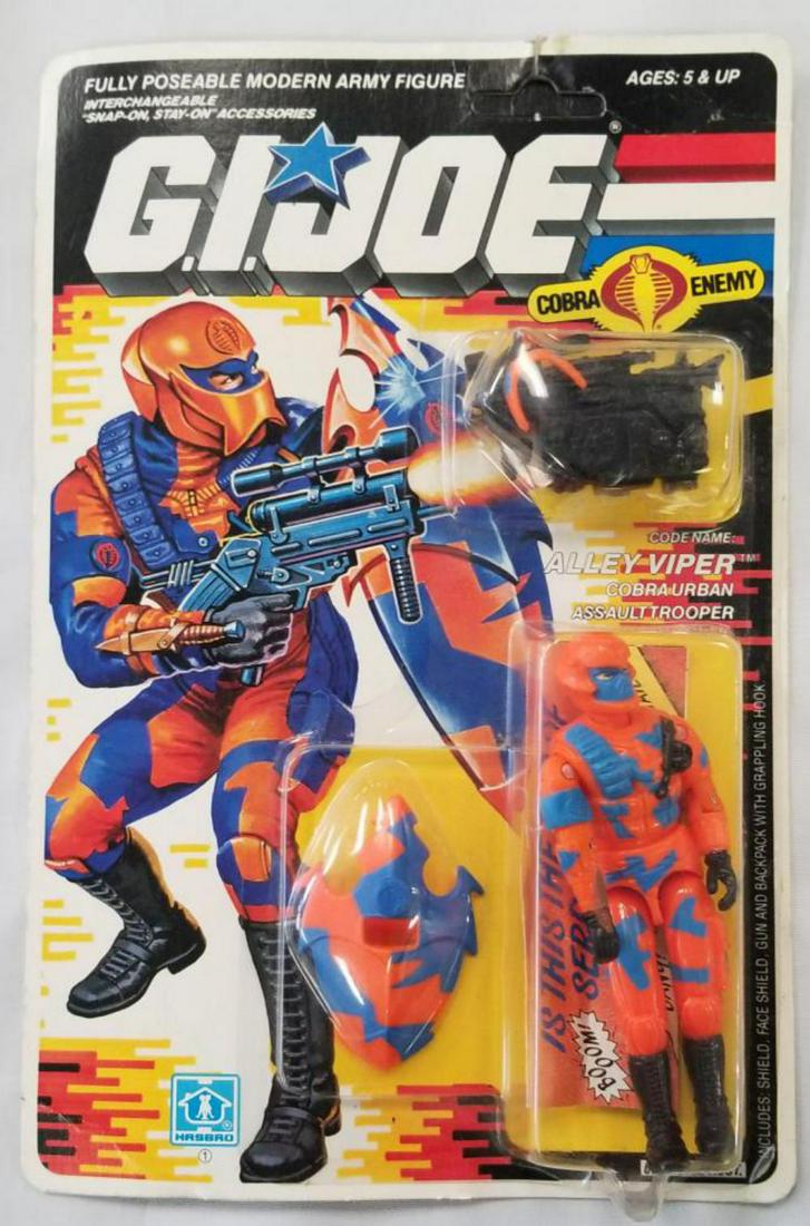 1989 MOC GI Alley Viper Figure, 34 Back (1 of 6)