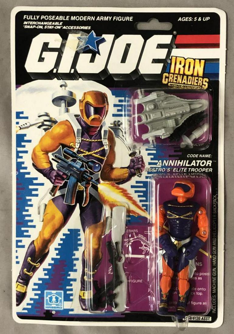 1989 MOC GI Joe Annihilator Figure, 34 Back (1 of 5)