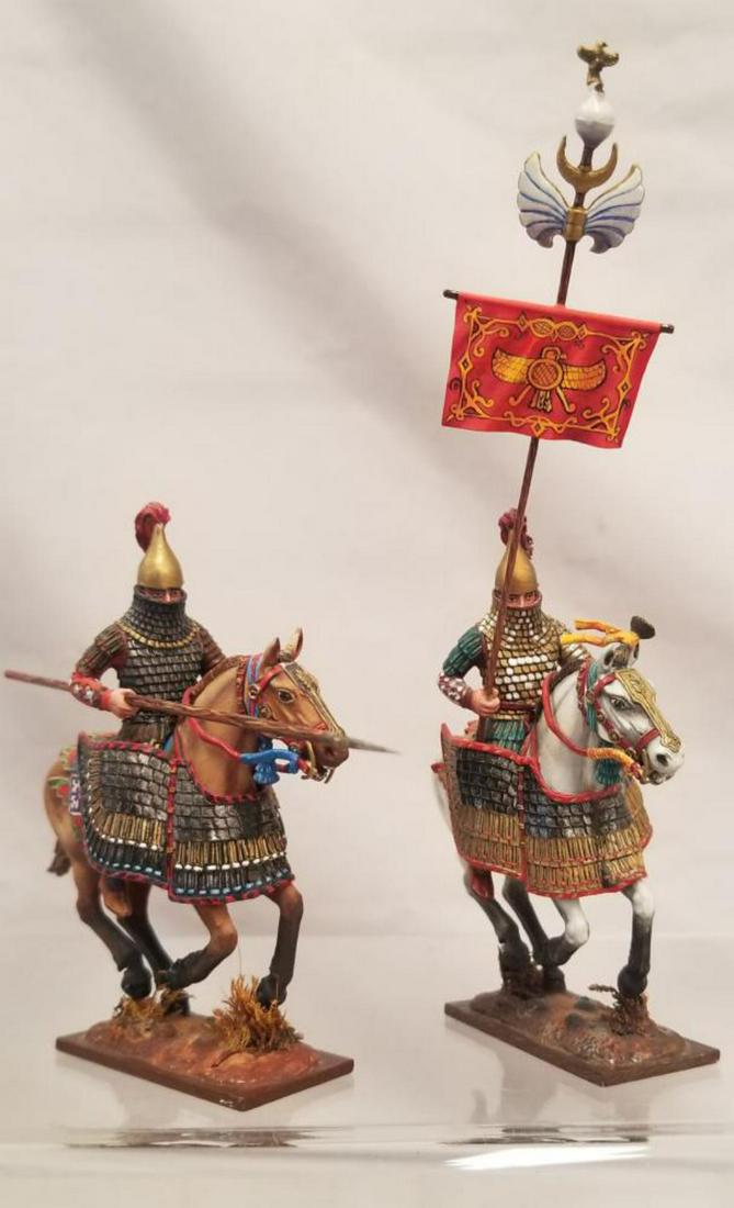 2 St Petersburg Arsenev Asian Mounted Soldiers (1 of 3)