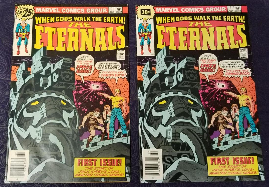 Marvel Comics. The Eternals. #1 Both issues. (1 of 4)