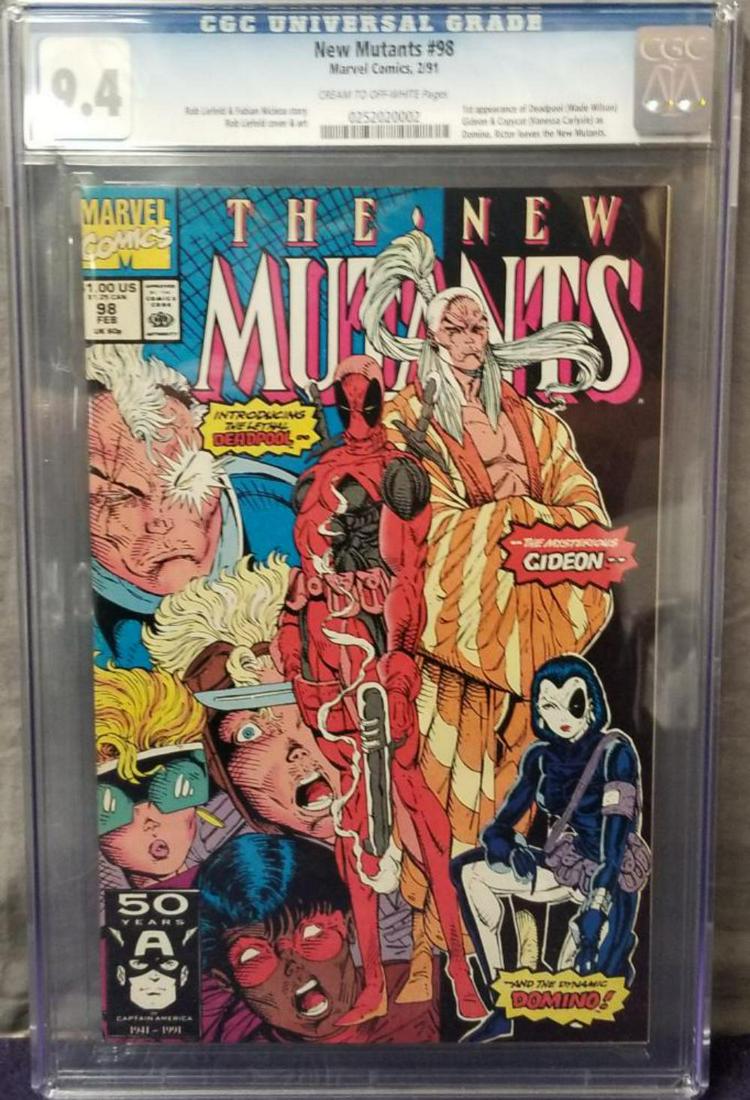 New Mutants #98 CGC Graded. (1 of 3)