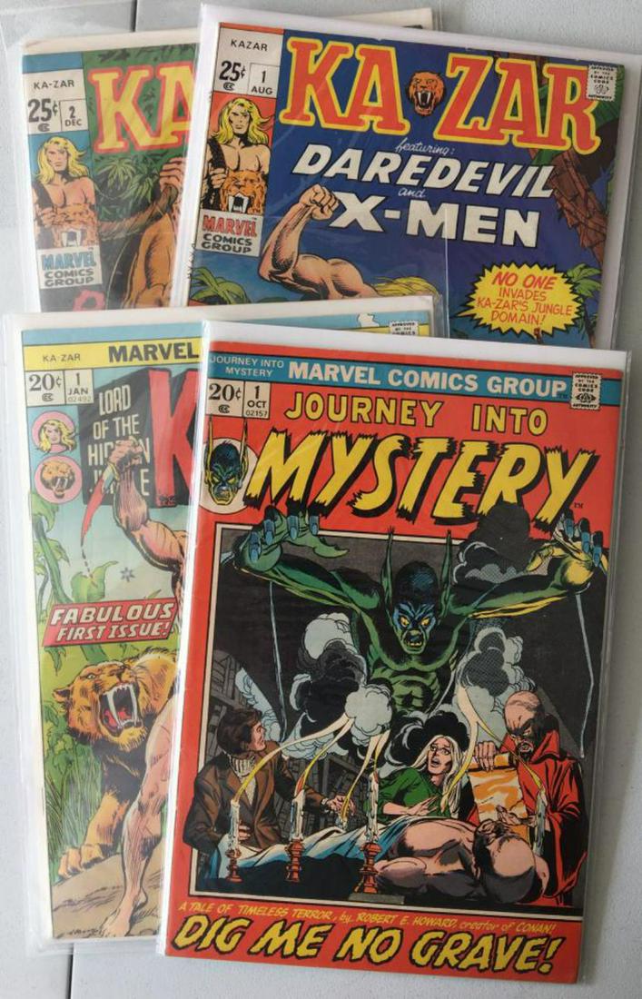 Lot of Four Higher Grade Marvel Comics. (1 of 5)