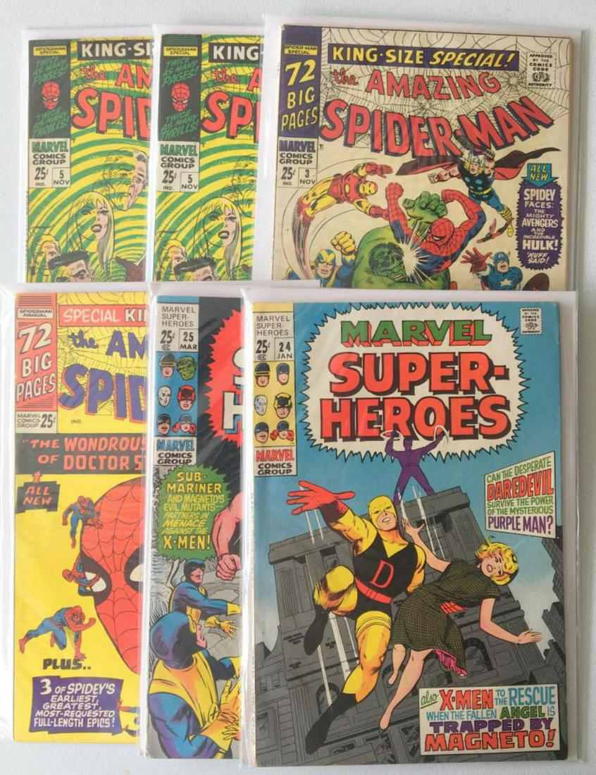 Lot of Marvel Silver Age Annuals. (1 of 7)