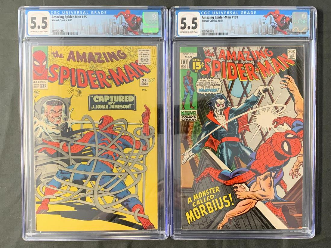 Amazing Spider-Man Lot of Two CGC Graded. (1 of 5)