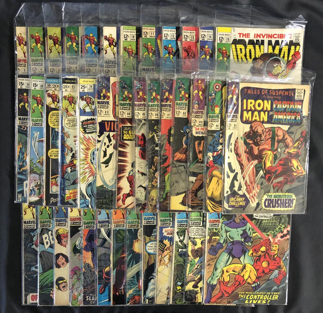 Marvel Comic Book Lot, Iron Man/Tales of Suspense (1 of 15)