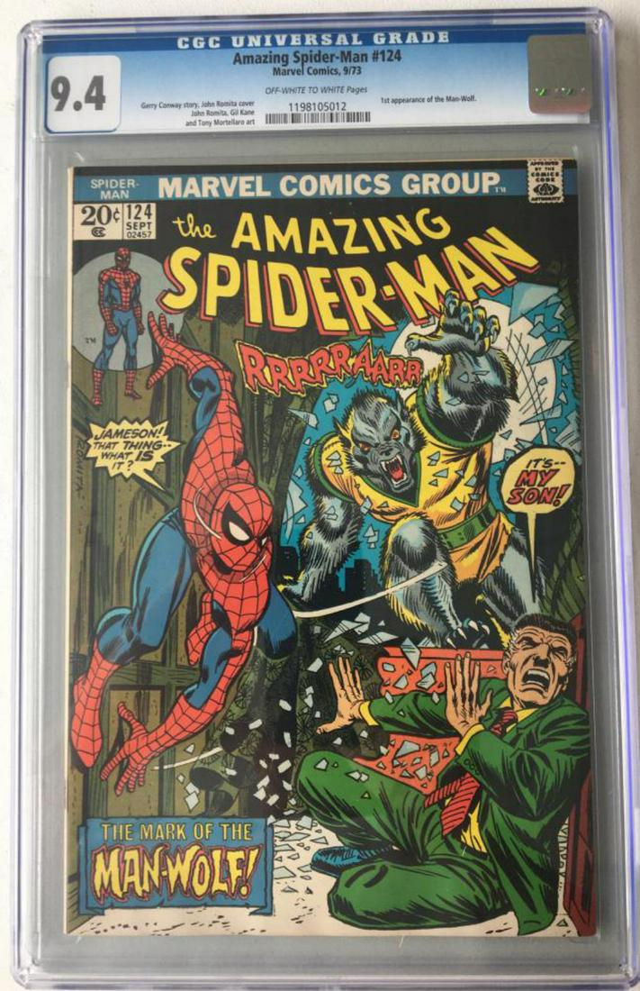 Spider Man 124. CGC 9.4 (1 of 1)