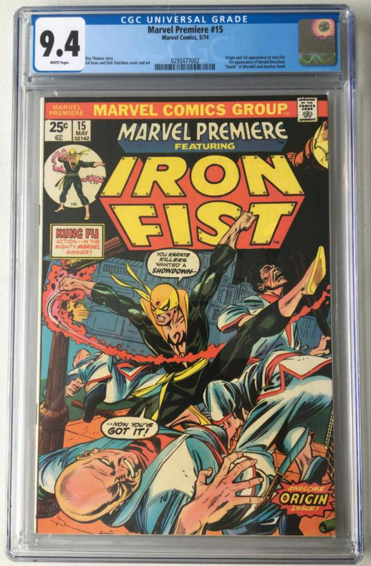 Marvel Premiere #15 1st appearance of Iron Fist. (1 of 1)