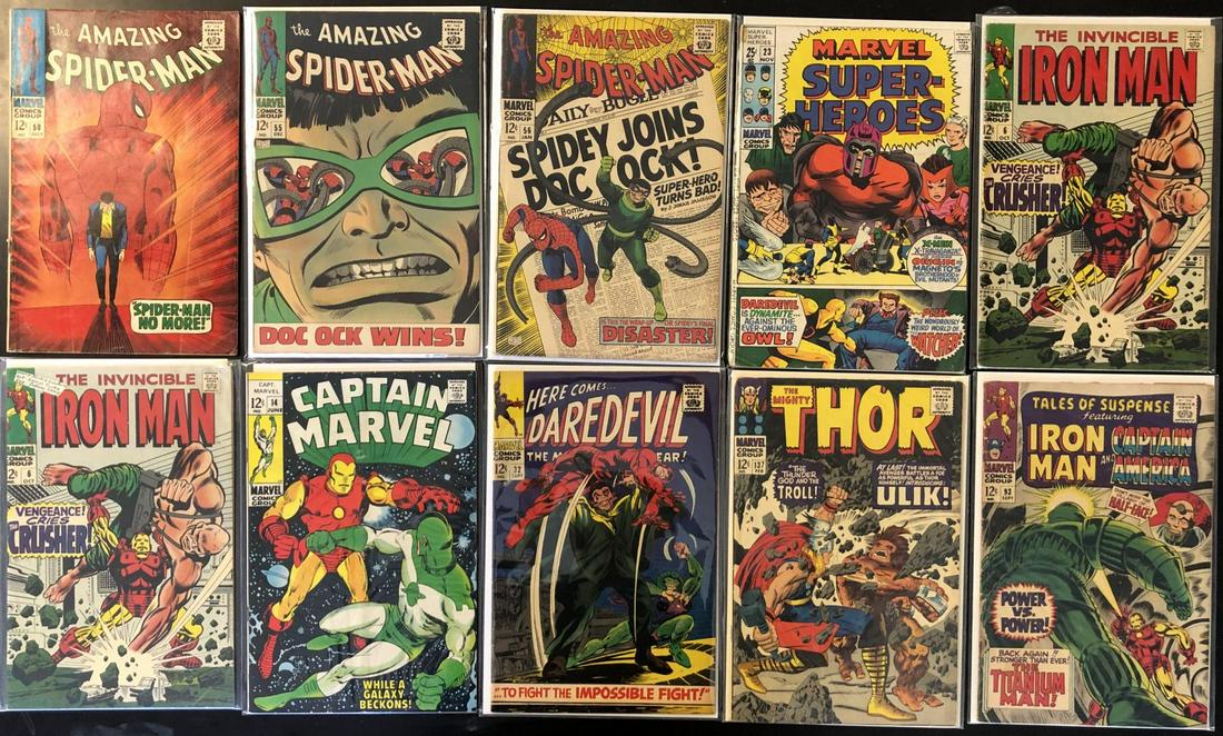 Silver Age Marvel Short Box. (1 of 2)