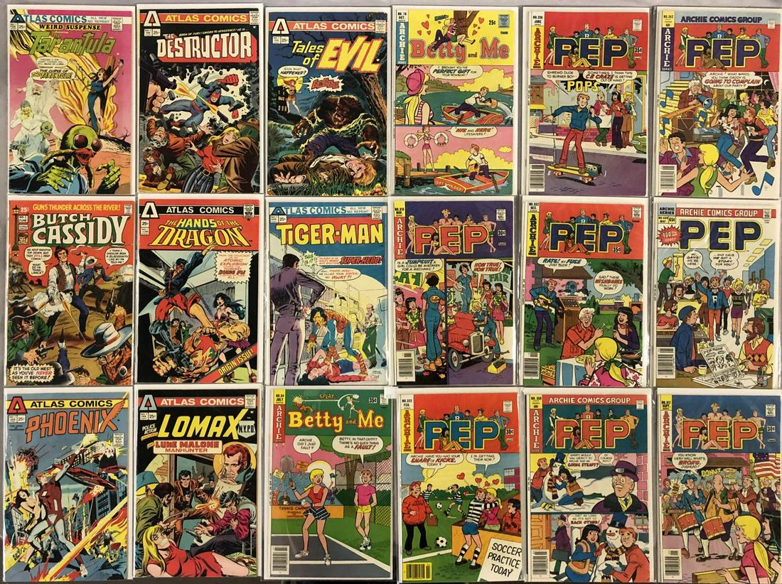 Bronze Age Comic Lot (2) Long Boxes. (1 of 3)