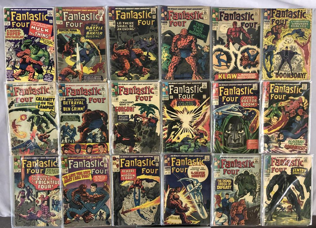 Silver Age Marvel Group-FF,JIM, X-Men. (1 of 2)