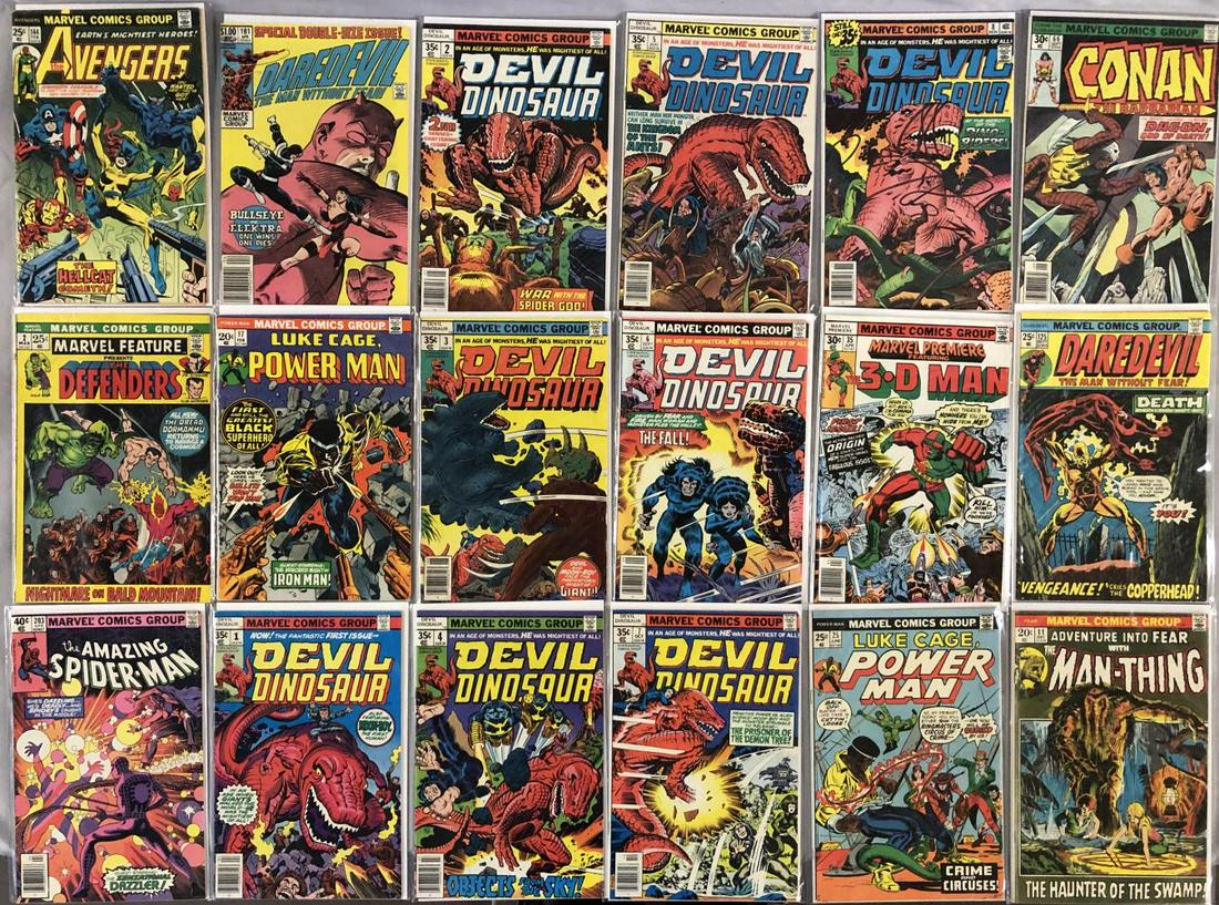 High Grade Marvel Bronze Group-2 Long Boxes. (1 of 2)