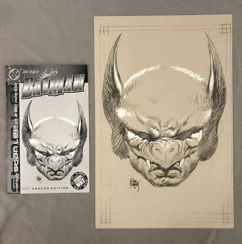 Joe Kubert, Stan Lee's Batman Cover Art (1 of 3)